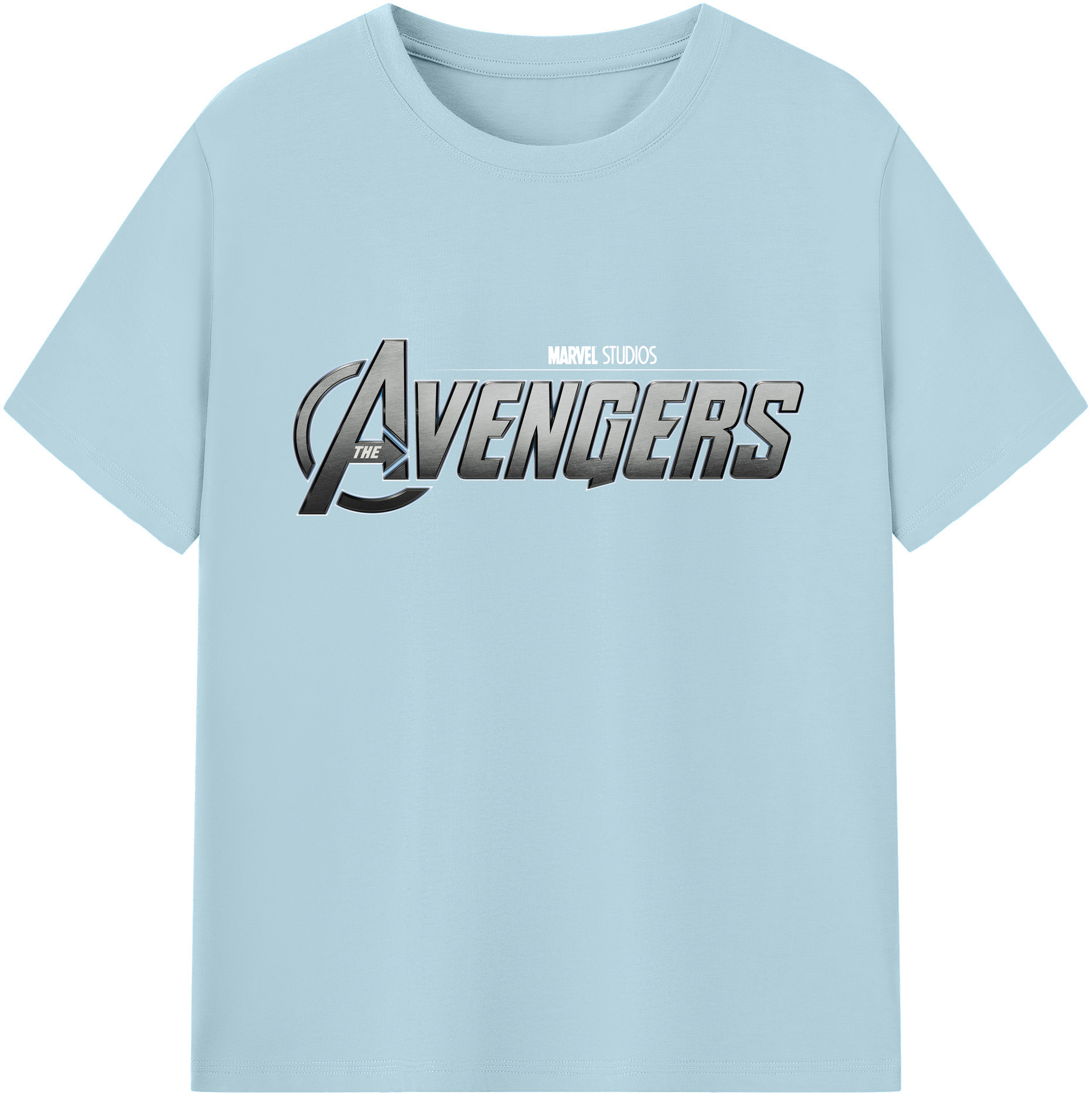 （画像用） アベンジャーズ The Avengers 綿100％半袖Tシャツ（フロントプリント）